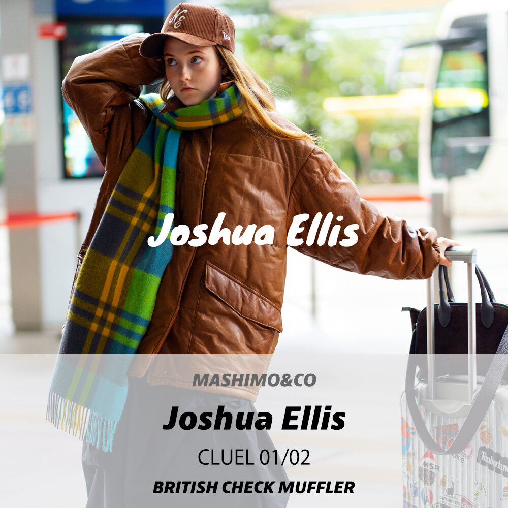 CLUEL 2026年1月/2月号掲載】BRITISH CHECK MUFFLER | ニュース