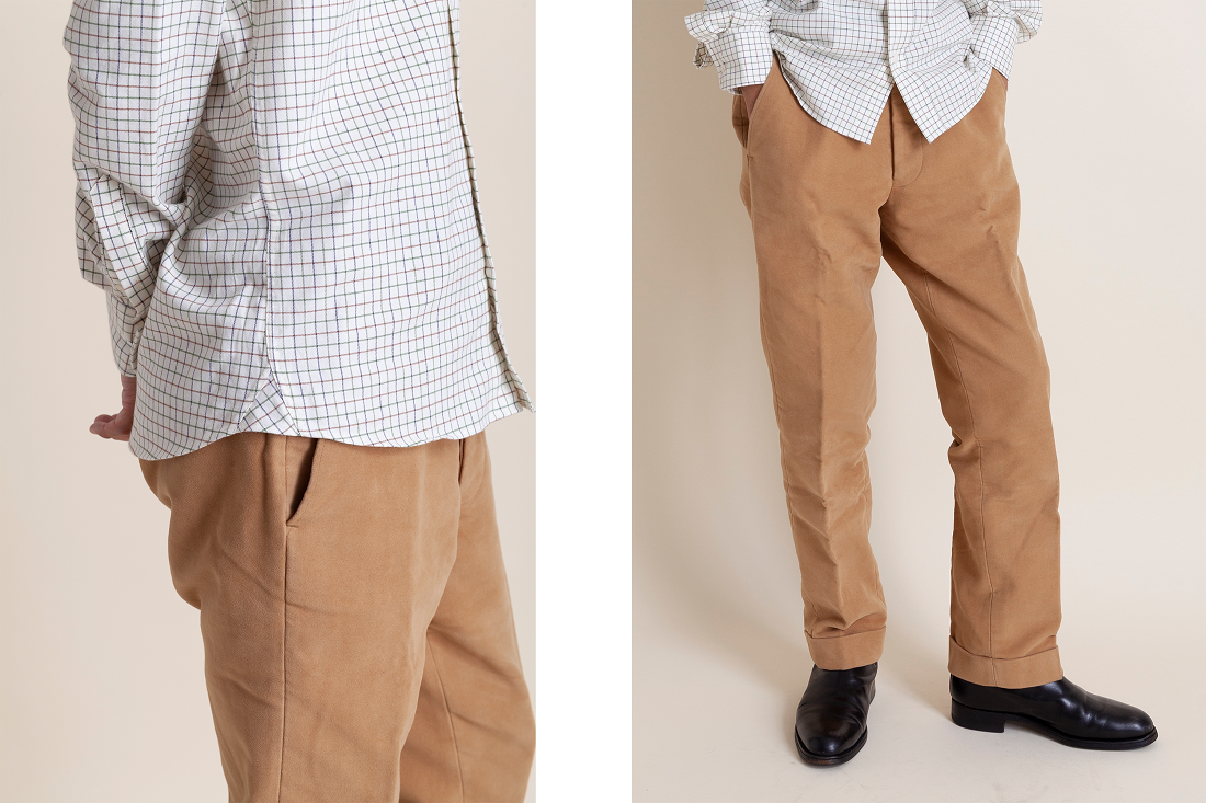 Wine Corduroy Trousers | Men's Country Clothing | Cordings US