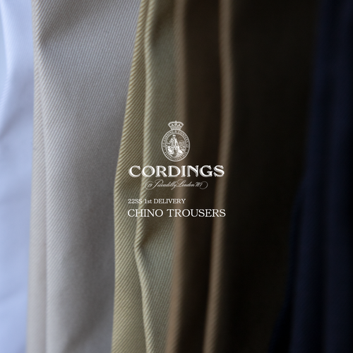 【22SS CORDINGS】CHINO TROUSERS