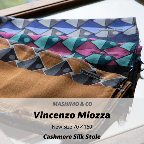 【Vincenzo Miozza】 NEW SIZE 70×160 　